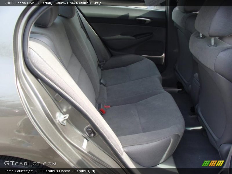 Galaxy Gray Metallic / Gray 2008 Honda Civic LX Sedan