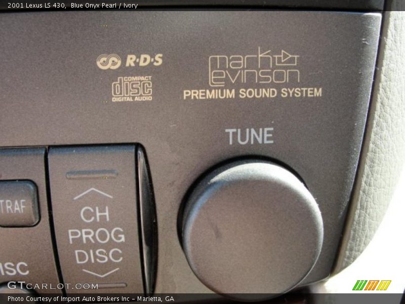 Blue Onyx Pearl / Ivory 2001 Lexus LS 430