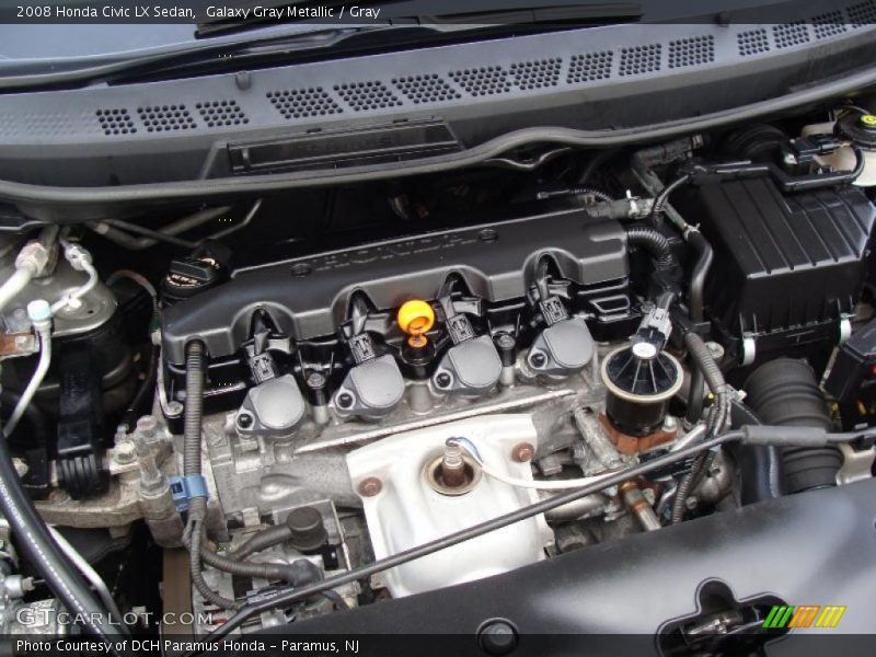 Galaxy Gray Metallic / Gray 2008 Honda Civic LX Sedan