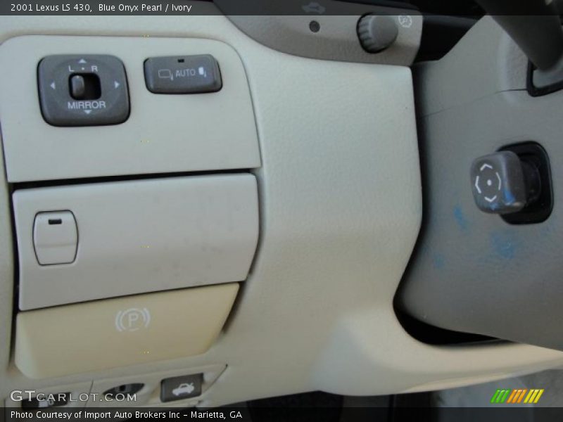 Blue Onyx Pearl / Ivory 2001 Lexus LS 430