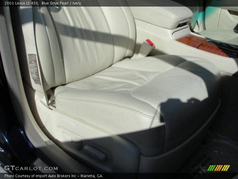 Blue Onyx Pearl / Ivory 2001 Lexus LS 430