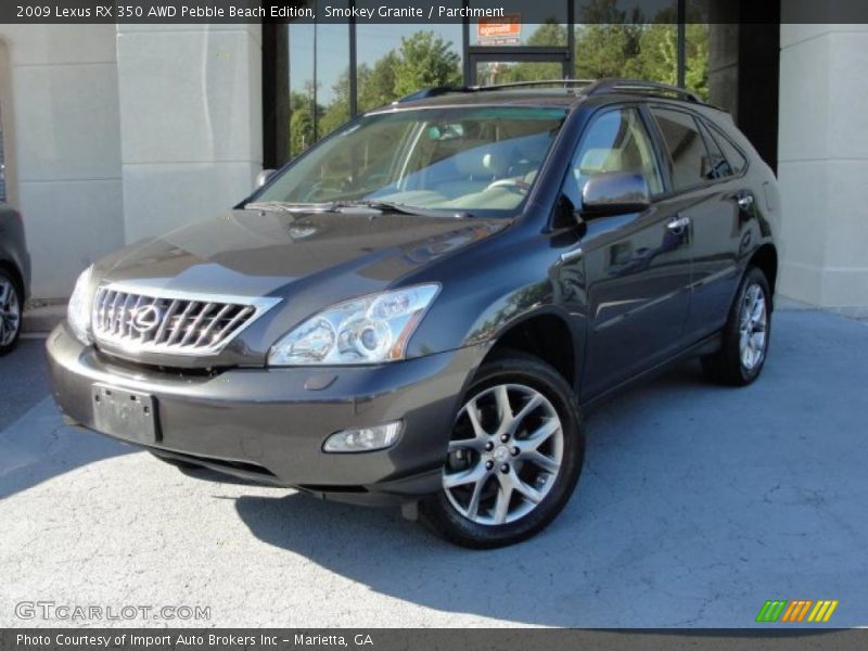 Smokey Granite / Parchment 2009 Lexus RX 350 AWD Pebble Beach Edition