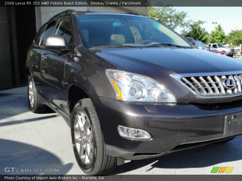 Smokey Granite / Parchment 2009 Lexus RX 350 AWD Pebble Beach Edition