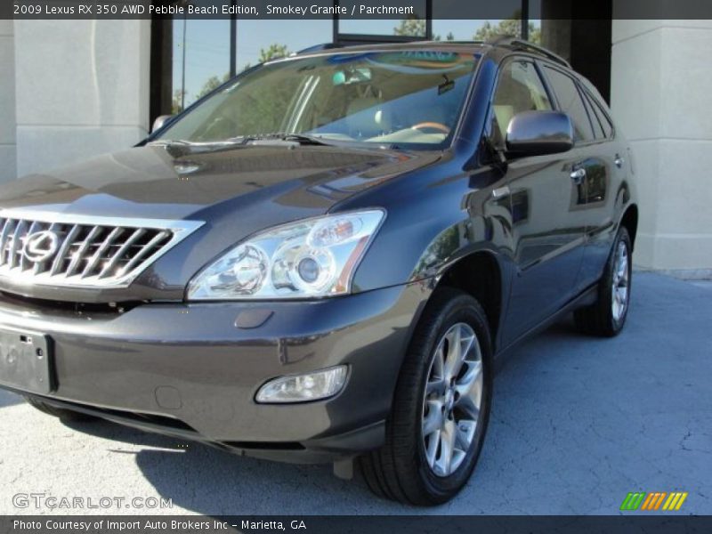 Smokey Granite / Parchment 2009 Lexus RX 350 AWD Pebble Beach Edition