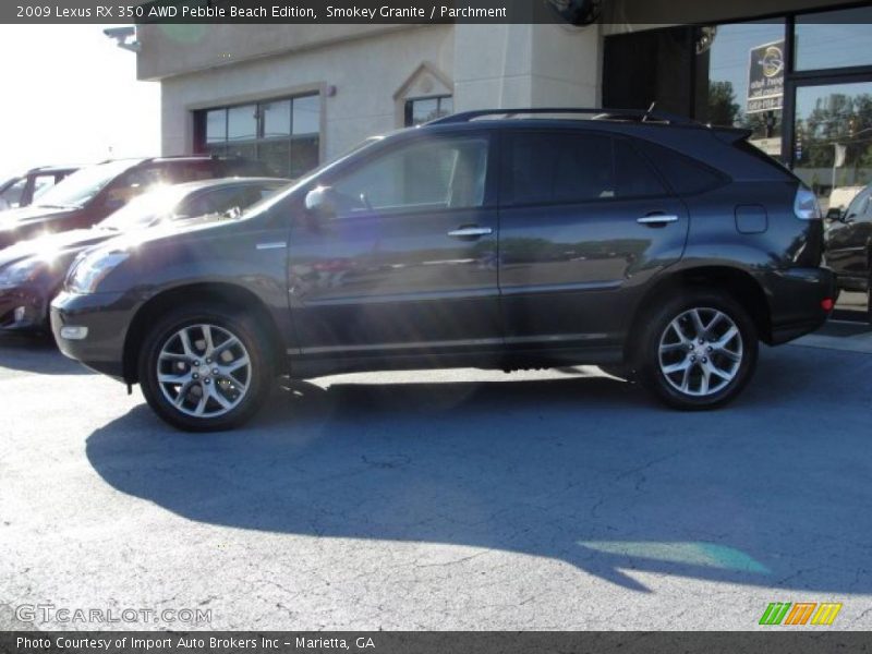 Smokey Granite / Parchment 2009 Lexus RX 350 AWD Pebble Beach Edition