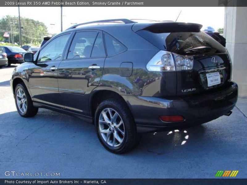 Smokey Granite / Parchment 2009 Lexus RX 350 AWD Pebble Beach Edition