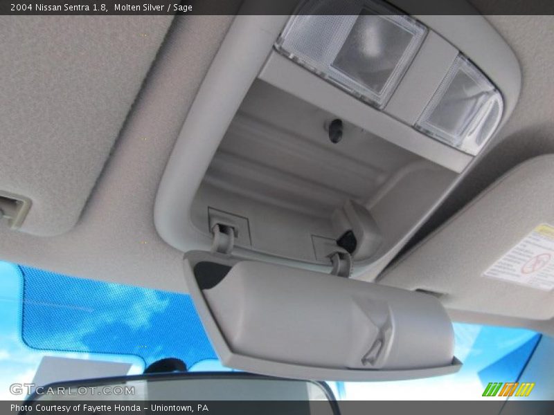 Molten Silver / Sage 2004 Nissan Sentra 1.8