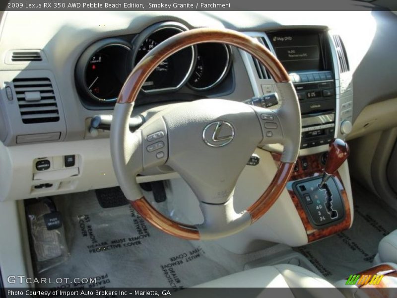 Dashboard of 2009 RX 350 AWD Pebble Beach Edition