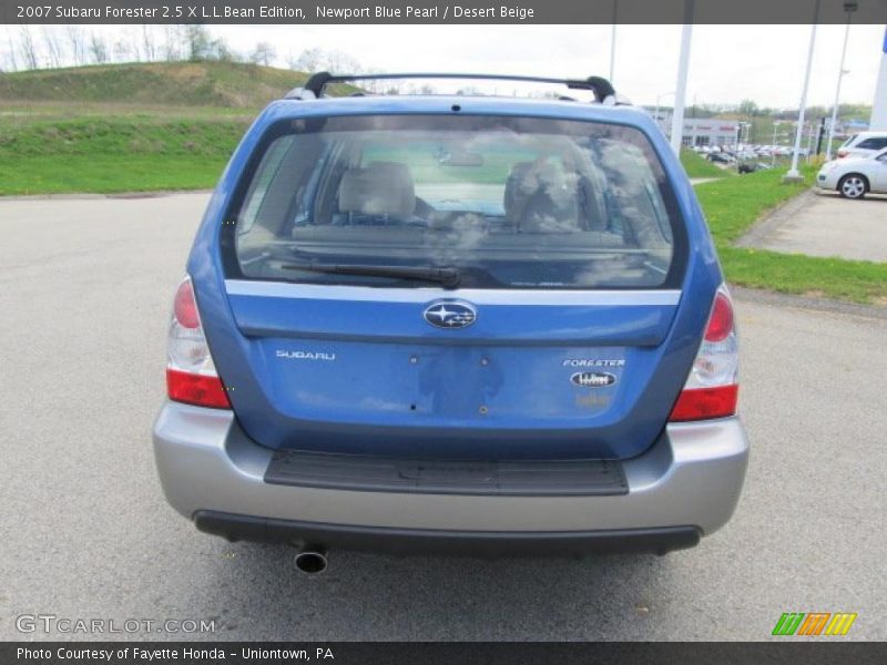 Newport Blue Pearl / Desert Beige 2007 Subaru Forester 2.5 X L.L.Bean Edition