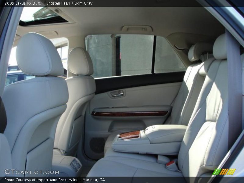 Tungsten Pearl / Light Gray 2009 Lexus RX 350