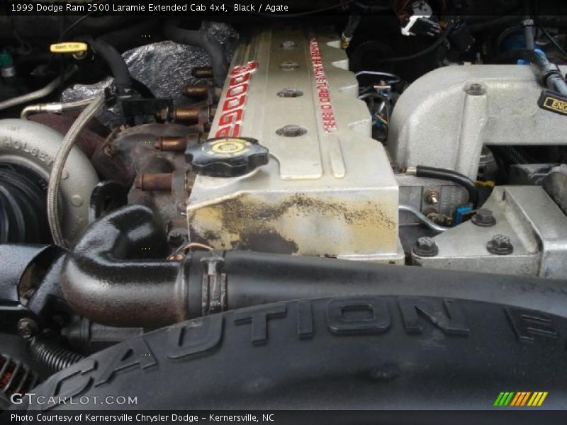 Black / Agate 1999 Dodge Ram 2500 Laramie Extended Cab 4x4