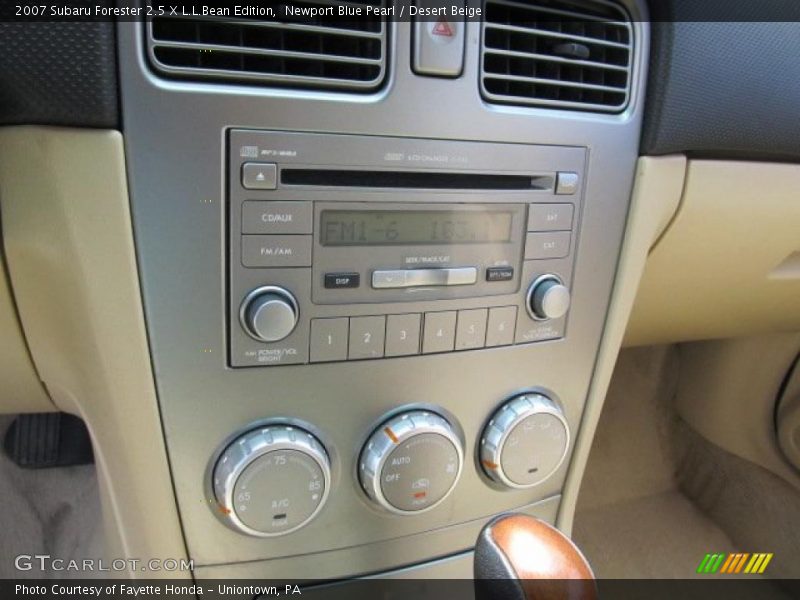 Controls of 2007 Forester 2.5 X L.L.Bean Edition