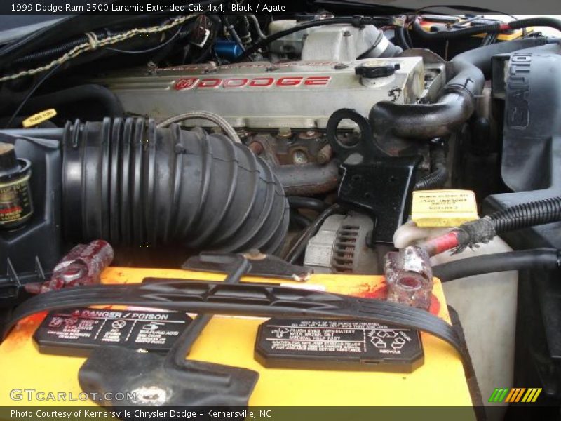 Black / Agate 1999 Dodge Ram 2500 Laramie Extended Cab 4x4