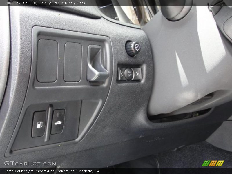 Smoky Granite Mica / Black 2008 Lexus IS 350