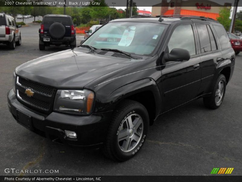 Black / Light Gray 2007 Chevrolet TrailBlazer LT 4x4