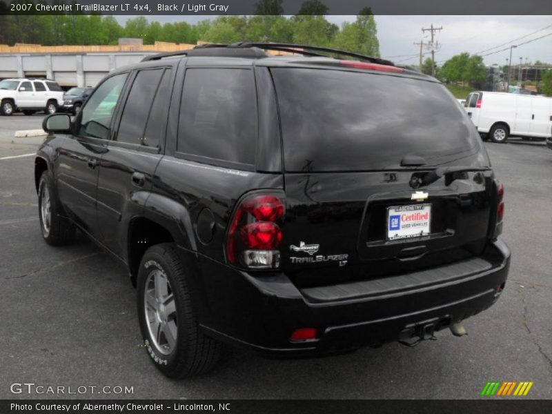 Black / Light Gray 2007 Chevrolet TrailBlazer LT 4x4