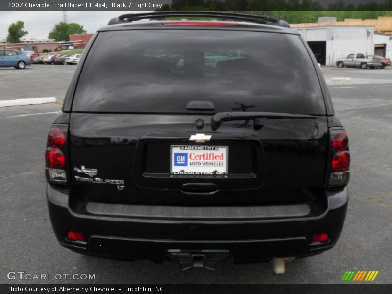 Black / Light Gray 2007 Chevrolet TrailBlazer LT 4x4