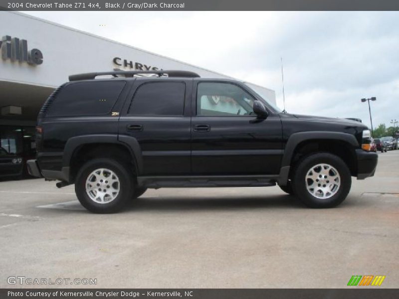 Black / Gray/Dark Charcoal 2004 Chevrolet Tahoe Z71 4x4