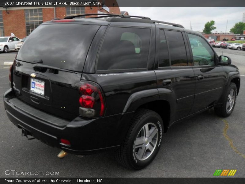 Black / Light Gray 2007 Chevrolet TrailBlazer LT 4x4