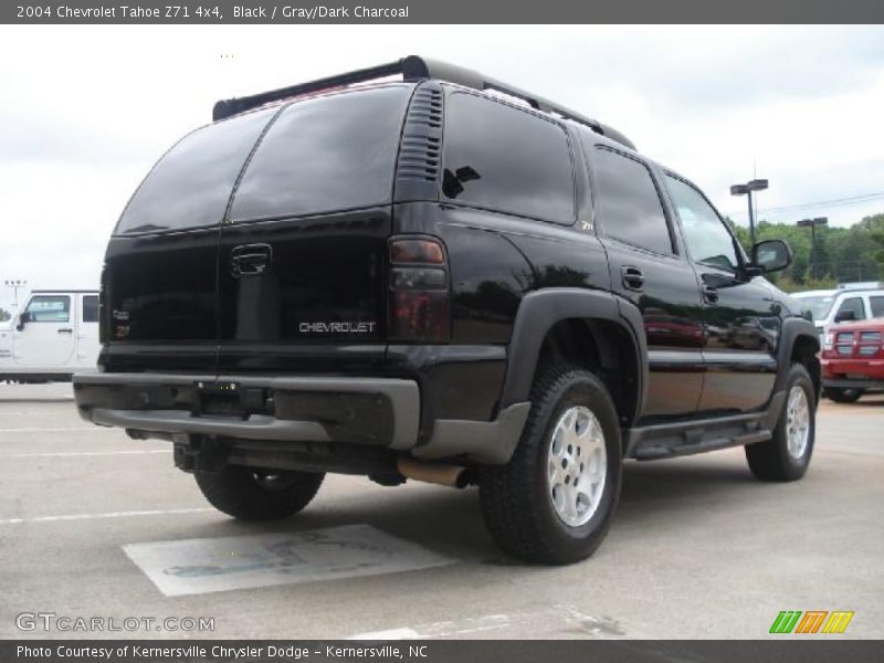 Black / Gray/Dark Charcoal 2004 Chevrolet Tahoe Z71 4x4