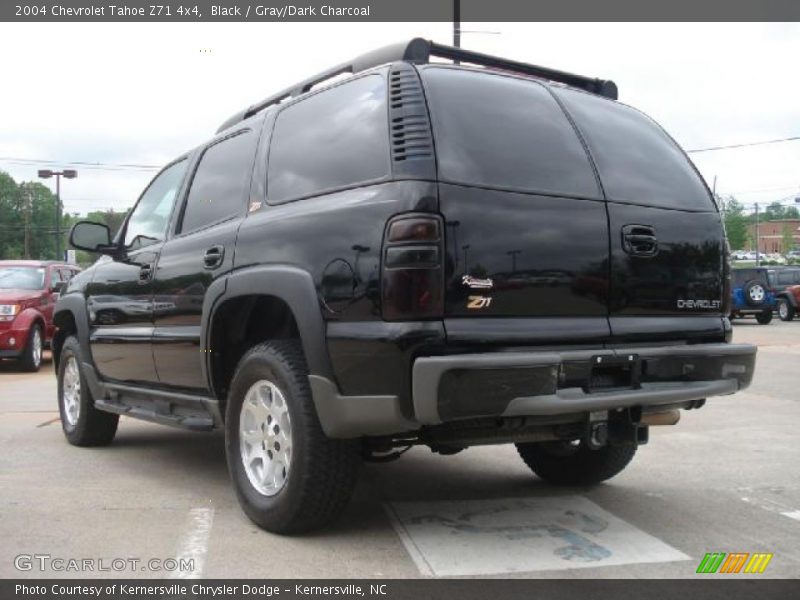 Black / Gray/Dark Charcoal 2004 Chevrolet Tahoe Z71 4x4
