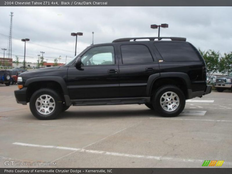 Black / Gray/Dark Charcoal 2004 Chevrolet Tahoe Z71 4x4