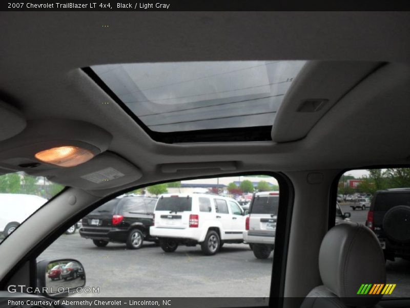 Black / Light Gray 2007 Chevrolet TrailBlazer LT 4x4