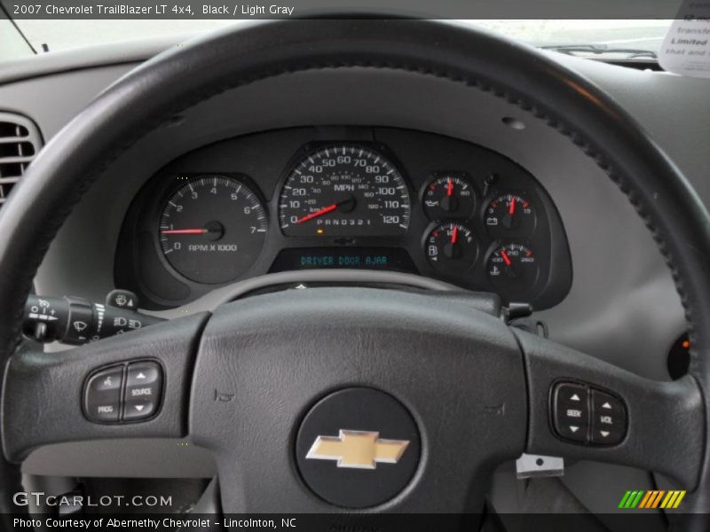 Black / Light Gray 2007 Chevrolet TrailBlazer LT 4x4