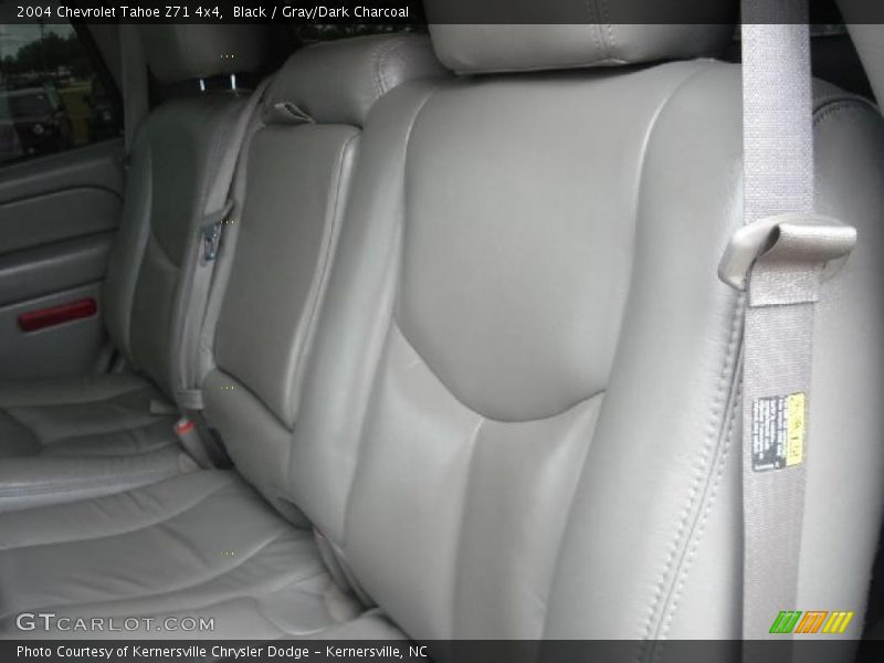 Black / Gray/Dark Charcoal 2004 Chevrolet Tahoe Z71 4x4