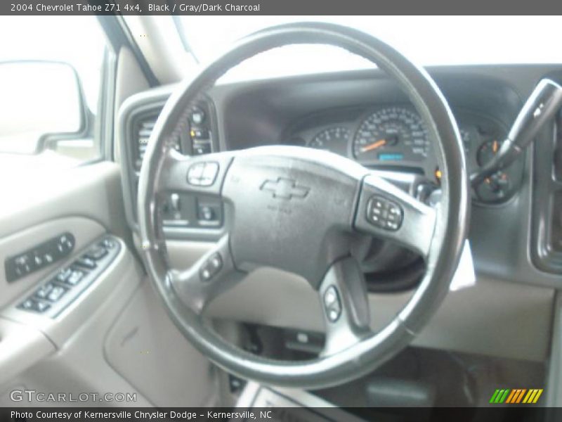 Black / Gray/Dark Charcoal 2004 Chevrolet Tahoe Z71 4x4
