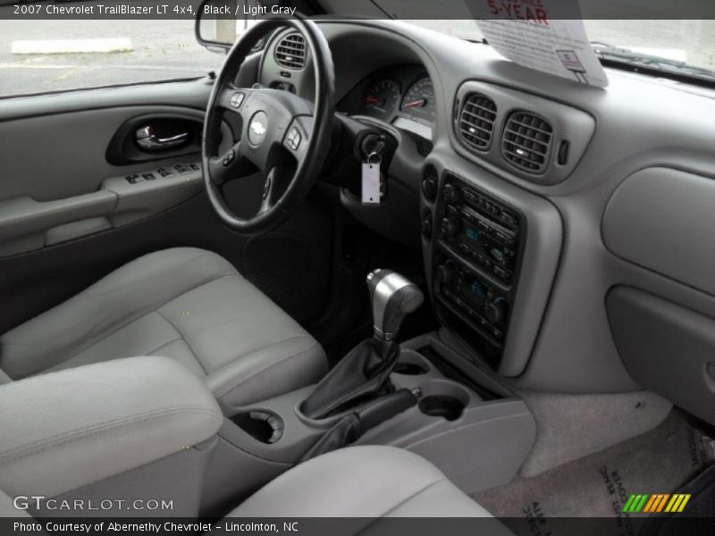 Black / Light Gray 2007 Chevrolet TrailBlazer LT 4x4