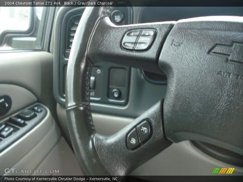 Black / Gray/Dark Charcoal 2004 Chevrolet Tahoe Z71 4x4