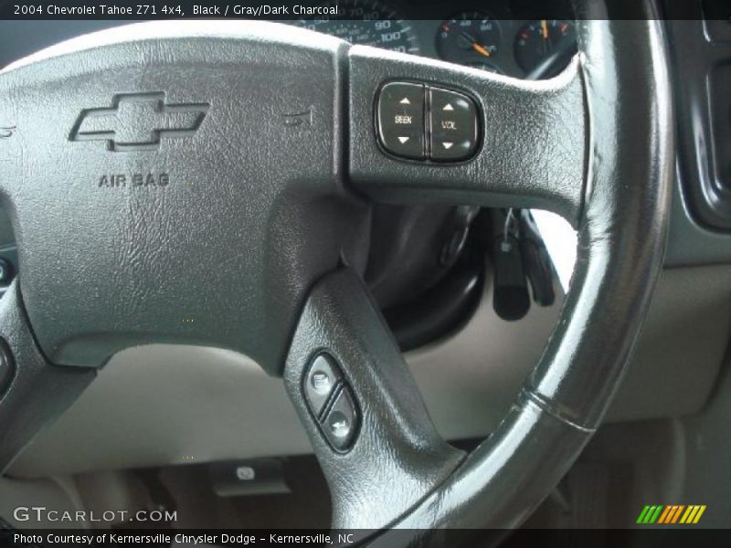 Black / Gray/Dark Charcoal 2004 Chevrolet Tahoe Z71 4x4