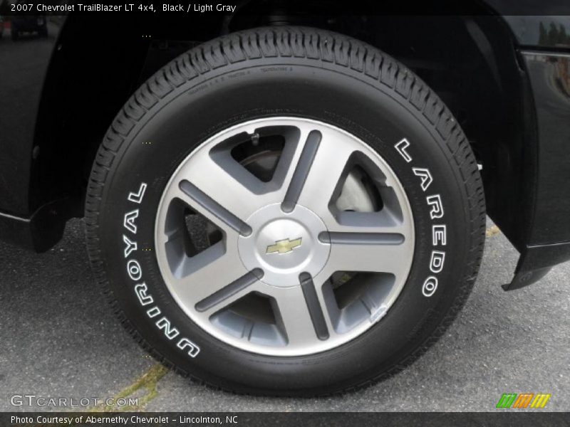 Black / Light Gray 2007 Chevrolet TrailBlazer LT 4x4