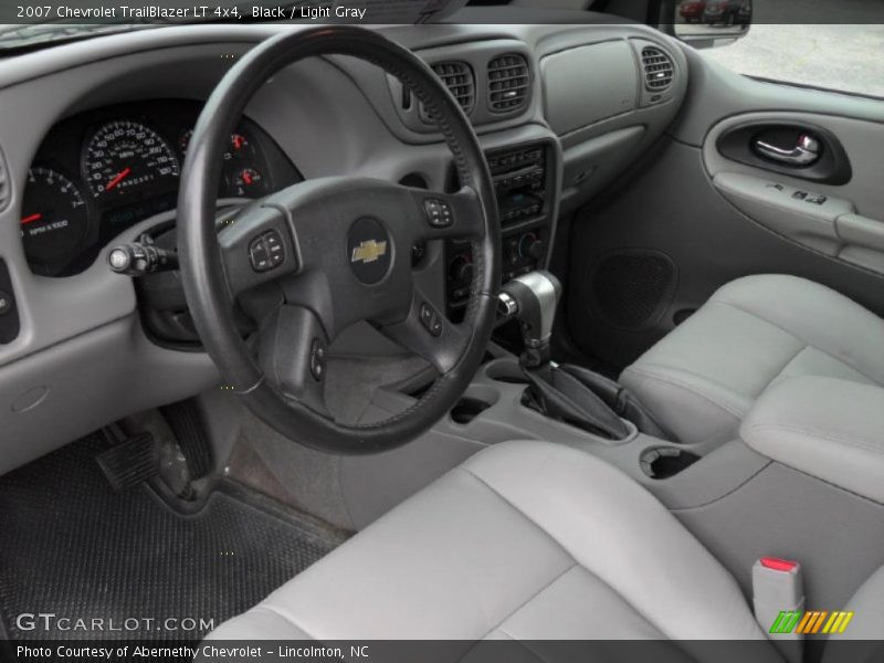 Black / Light Gray 2007 Chevrolet TrailBlazer LT 4x4
