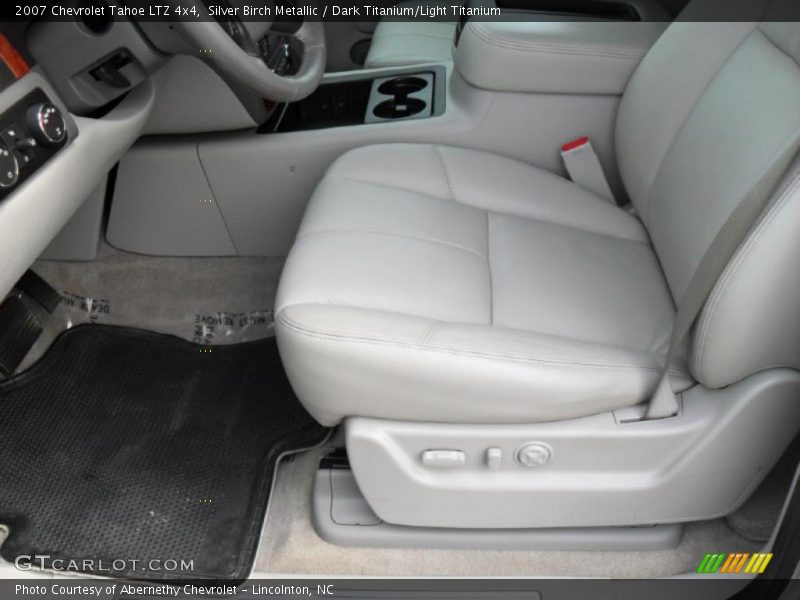 Silver Birch Metallic / Dark Titanium/Light Titanium 2007 Chevrolet Tahoe LTZ 4x4