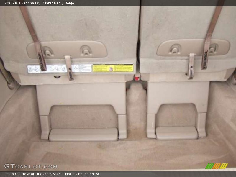 Claret Red / Beige 2006 Kia Sedona LX