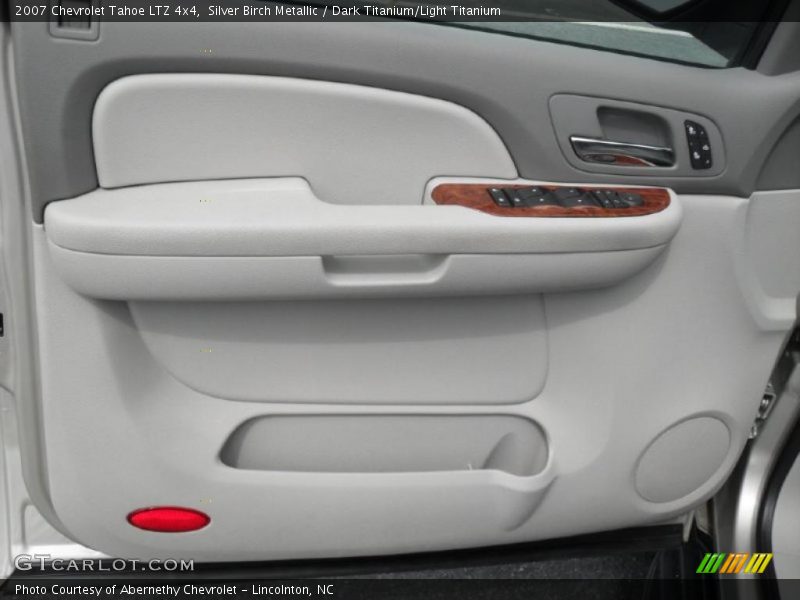 Silver Birch Metallic / Dark Titanium/Light Titanium 2007 Chevrolet Tahoe LTZ 4x4