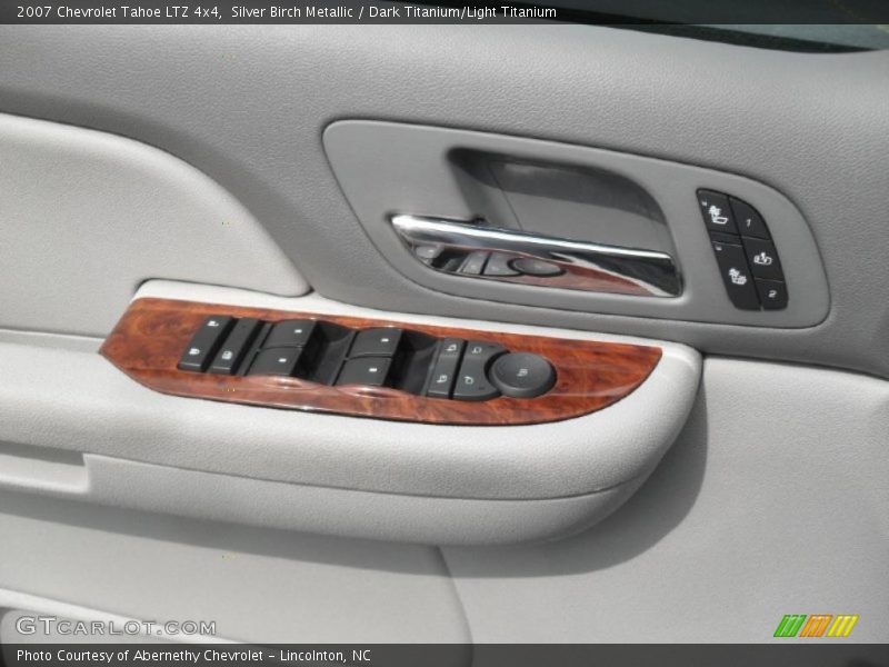 Silver Birch Metallic / Dark Titanium/Light Titanium 2007 Chevrolet Tahoe LTZ 4x4