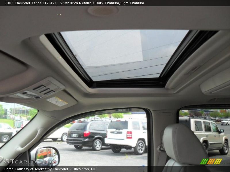Silver Birch Metallic / Dark Titanium/Light Titanium 2007 Chevrolet Tahoe LTZ 4x4