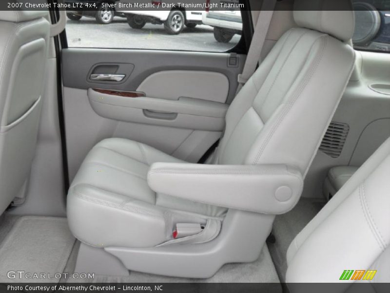 Silver Birch Metallic / Dark Titanium/Light Titanium 2007 Chevrolet Tahoe LTZ 4x4