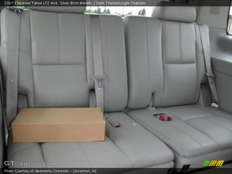 Silver Birch Metallic / Dark Titanium/Light Titanium 2007 Chevrolet Tahoe LTZ 4x4