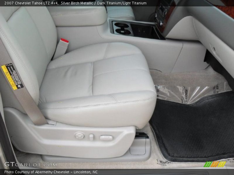 Silver Birch Metallic / Dark Titanium/Light Titanium 2007 Chevrolet Tahoe LTZ 4x4
