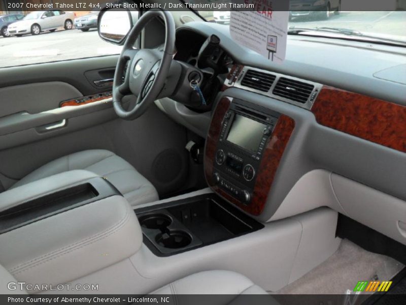 Silver Birch Metallic / Dark Titanium/Light Titanium 2007 Chevrolet Tahoe LTZ 4x4