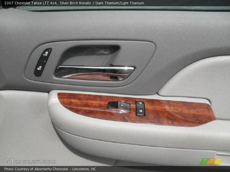 Silver Birch Metallic / Dark Titanium/Light Titanium 2007 Chevrolet Tahoe LTZ 4x4