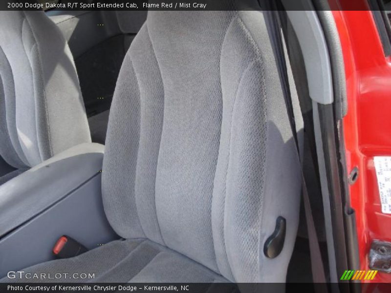 Flame Red / Mist Gray 2000 Dodge Dakota R/T Sport Extended Cab