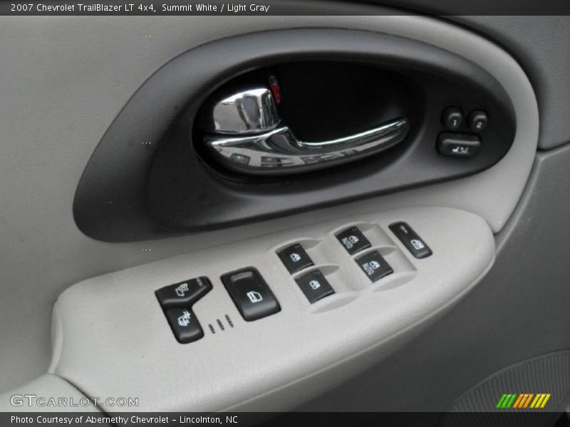 Summit White / Light Gray 2007 Chevrolet TrailBlazer LT 4x4