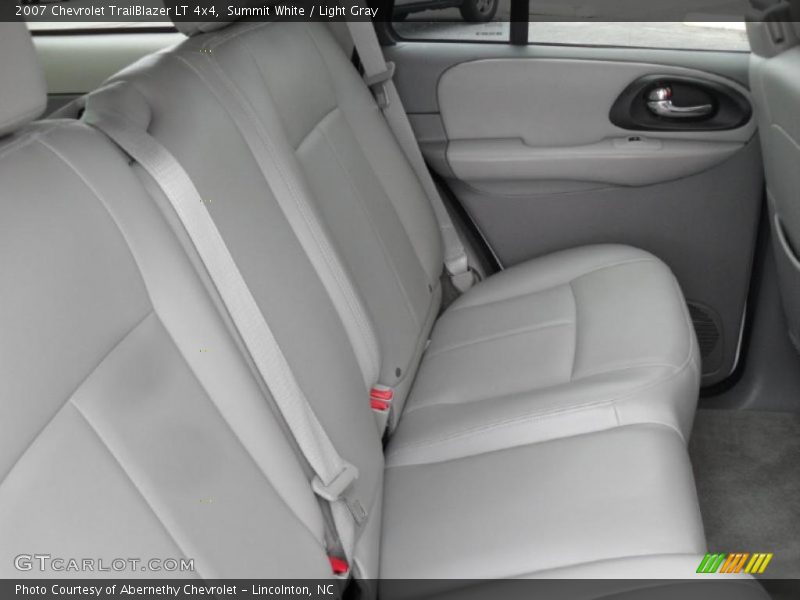 Summit White / Light Gray 2007 Chevrolet TrailBlazer LT 4x4