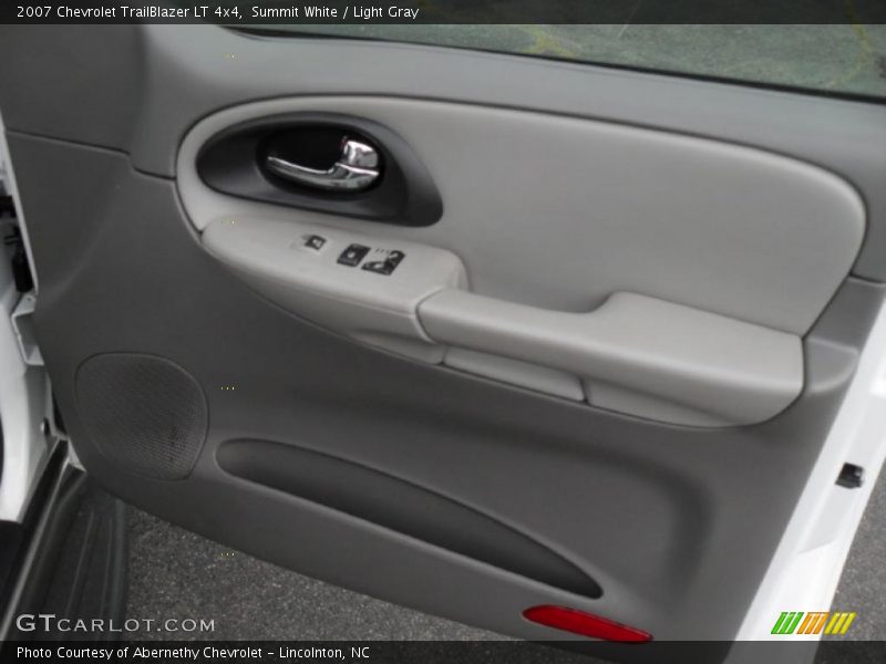 Summit White / Light Gray 2007 Chevrolet TrailBlazer LT 4x4