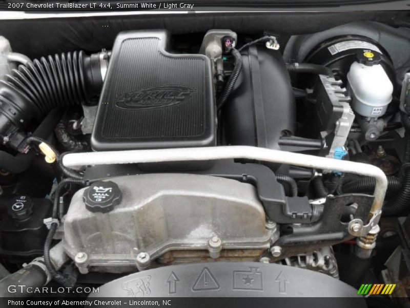 Summit White / Light Gray 2007 Chevrolet TrailBlazer LT 4x4
